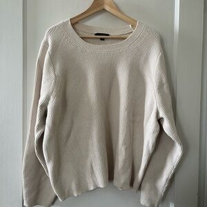 Cream sweater